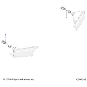 Harness-Headlight,Lh by Polaris 2414914 OEM Hardware P2414914 Off Road Express