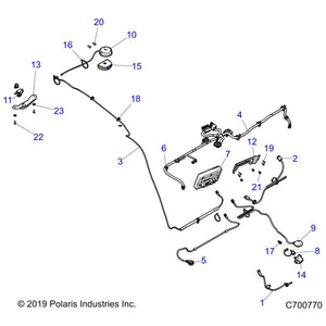 Harness-Infotainment by Polaris 2414953 OEM Hardware P2414953 Off Road Express