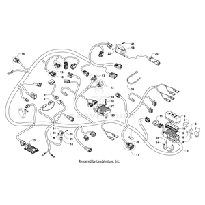 Harness, Main By Arctic Cat 0486-517 OEM Hardware 0486-517 Off Road Express