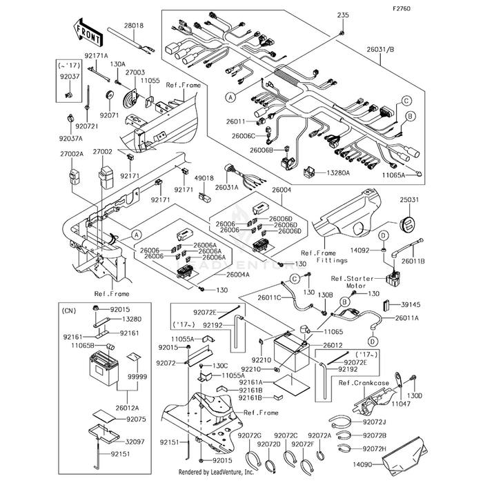 Harness,Main by Kawasaki