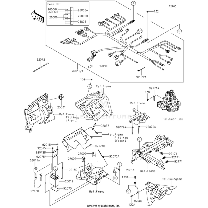 Harness,Main by Kawasaki