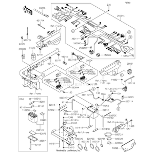 Harness,Main by Kawasaki 26031-2459 OEM Hardware 26031-2459 Off Road Express Peach St