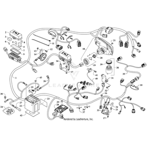 Harness, Main (Inc. 2-9) By Arctic Cat 0486-668 OEM Hardware 0486-668 Off Road Express