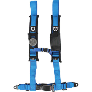 Harness Passenger Blue by Pro Armor A16UH349BU Safety Belt 4-Pt Pass Side 67-6349BL Western Powersports