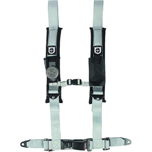 Harness Passenger Silver by Pro Armor A16UH349SV Safety Belt 4-Pt Pass Side 67-6349SV Western Powersports