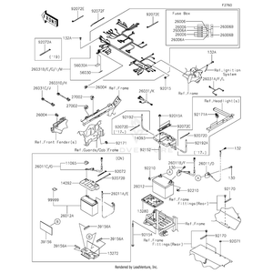 Harness,Sub by Kawasaki 26031-1439 OEM Hardware 26031-1439 Off Road Express Peach St