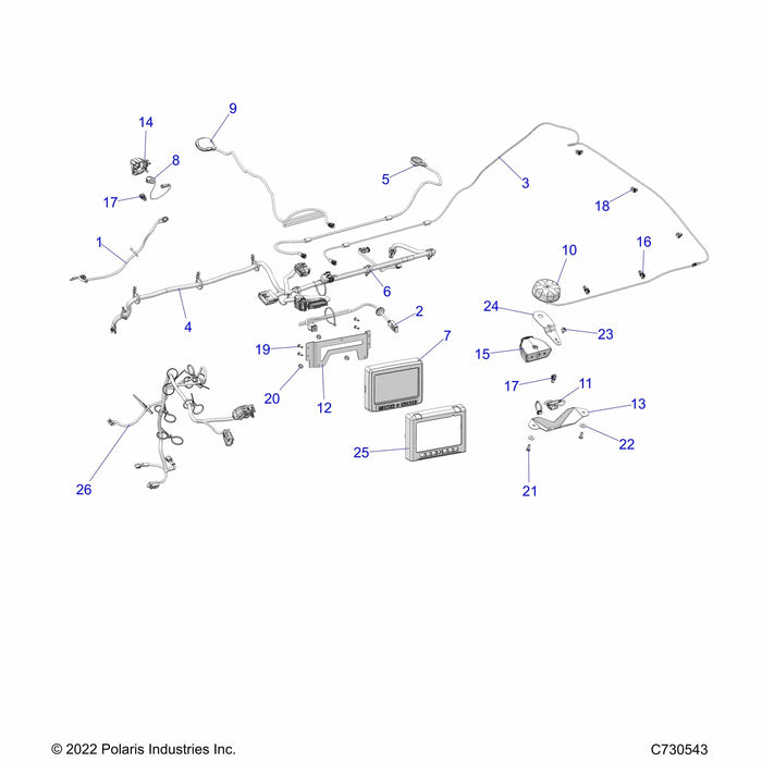 Harness-V2V Antenna by Polaris