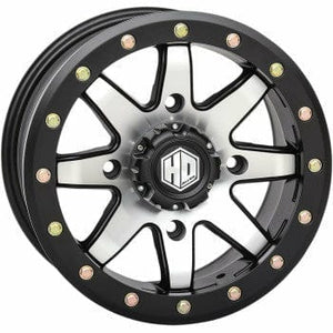 HD9 Wheel 15X7 4/156 6+1 (+50mm) by STI 15HB905 Beadlock Wheel 0230-1049 Parts Unlimited Drop Ship