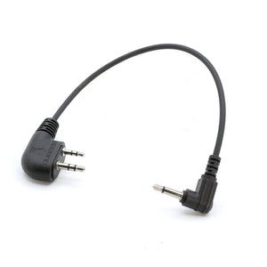 Headset To Scanner (Nitro Bee Xtreme) Straight Cord - Short by Rugged Radios CS-NITRO-HS 01039374006745 Rugged Radios