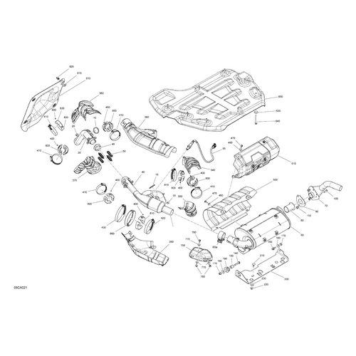 Heat Shield by Can-Am