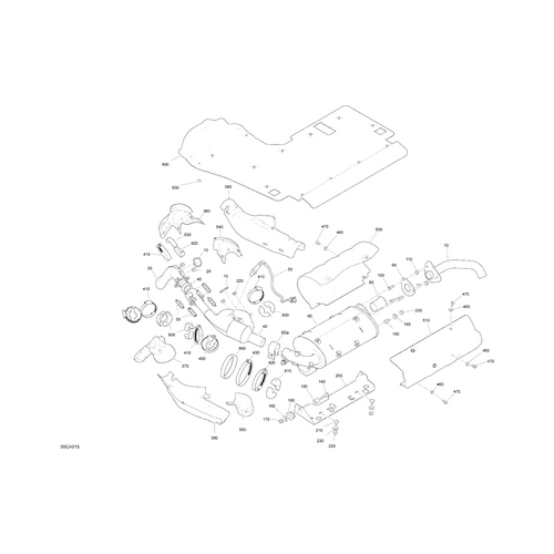 Heat Shield by Can-Am