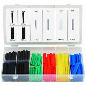 Heat-Shrink Tubing Assortment with Case, 120 Pc By Witchdoctors 067530 Heat Shrink 067530 Witchdoctors