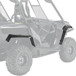 Heavy Duty Fender Flares For Can-Am Commander by Kemimoto B0103-01701BK Fender Flare B0103-01701BK Kemimoto