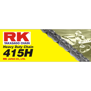 Heavy Duty (H) M415H Chain By Rk M415H-120 Rear Drive Chain 1221-0150 Parts Unlimited