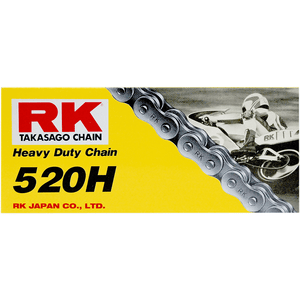 Heavy Duty (H) M520H Chain By Rk M520H-120 Rear Drive Chain 1221-0141 Parts Unlimited