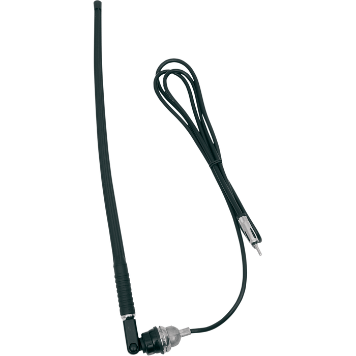 Heavy-Duty Universal Top/Side-Mount Rubber Mast Antenna By Jensen