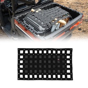 Heavy Duty UTV Bed Cargo Net for Polaris Ranger, Can-Am by Kemimoto B1201-03501BK Cargo Net B1201-03501BK Kemimoto