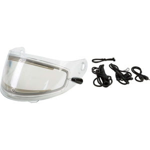 Helmet Electric Shield by GMAX G064066 Helmet Shield 72-3607 Western Powersports Drop Ship Clear