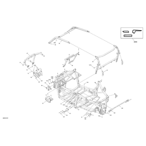 Hex. Flange Screw M12 X 30, Scotch Grip by Can-Am 207523056 OEM Hardware 207523056 Off Road Express Peach St