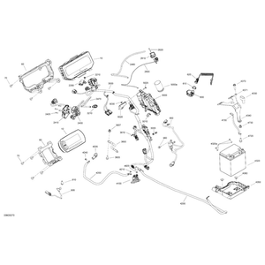 Hex. Flange Screw M5 X 16 by Can-Am 207651646 OEM Hardware 207651646 Off Road Express Peach St