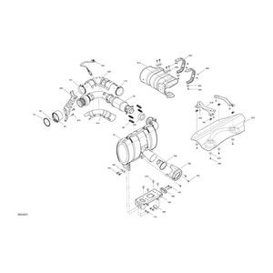 Hex. Flange Screw M6 X 12, Scotch Grip by Can-Am 207561244 OEM Hardware 207561244 Off Road Express Peach St