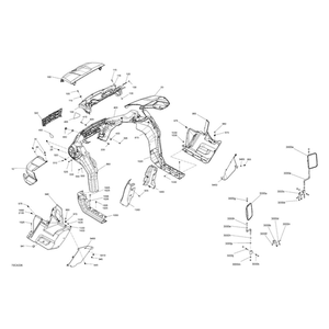 Hex. Flange Screw M8 X 35 by Can-Am 207683544 OEM Hardware 207683544 Off Road Express Peach St