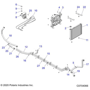 Hex Head Flange Screw, 6 Mm X 1 by Polaris 7518591 OEM Hardware P7518591 Off Road Express