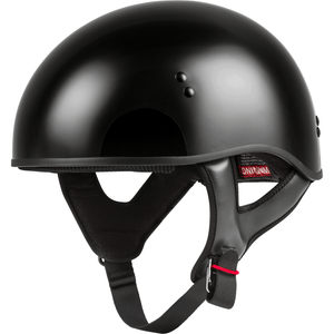 HH-45 Helmet by GMAX H145026 Half Helmet 72-6430L Western Powersports Drop Ship LG / Black