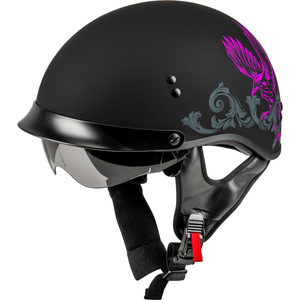 HH-65 Corvus Helmet w/ Peak by GMAX Half Helmet Western Powersports