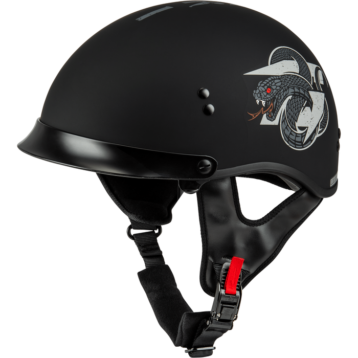 HH-65 DRK1 Half Helmet w/ Peak by GMAX