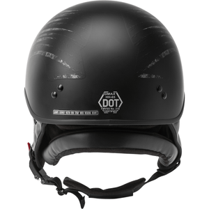 HH-65 Naked Bravery Helmet by GMAX Half Helmet Western Powersports Drop Ship