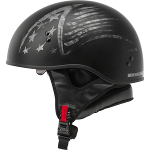 HH-65 Naked Bravery Helmet by GMAX Half Helmet Western Powersports Drop Ship