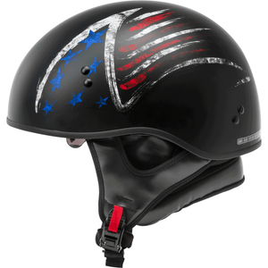 HH-65 Naked Bravery Helmet by GMAX Half Helmet Western Powersports Drop Ship