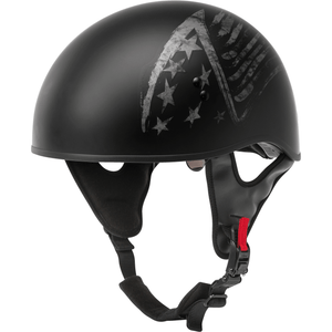 HH-65 Naked Bravery Helmet by GMAX Half Helmet Western Powersports Drop Ship