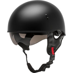 HH-65 Naked Helmet by GMAX H1650078 Half Helmet 72-54432X Western Powersports Drop Ship 2X / Matte Black