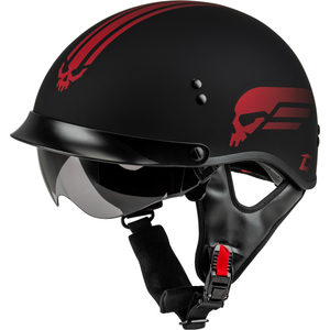 HH-65 Retribution Helmet w/ Peak by GMAX Half Helmet Western Powersports