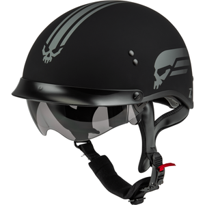 HH-65 Retribution Helmet w/ Peak by GMAX Half Helmet Western Powersports