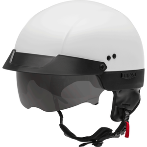 HH-75 Half Helmet by GMAX H1750018 Half Helmet 72-65022X Western Powersports Drop Ship 2X / White