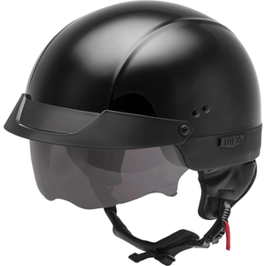 HH-75 Half Helmet by GMAX H1750028 Half Helmet 72-65002X Western Powersports Drop Ship 2X / Black