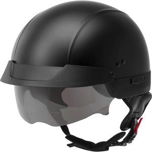 HH-75 Half Helmet by GMAX H1750078 Half Helmet 72-65012X Western Powersports Drop Ship 2X / Matte Black