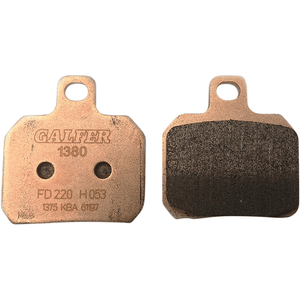 Hh Sintered Brake Pads By Galfer FD220G1380 Brake Pads 1722-0800 Parts Unlimited