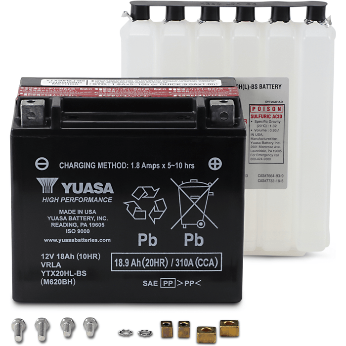 High Performance Agm Maintenance-Free Battery By Yuasa