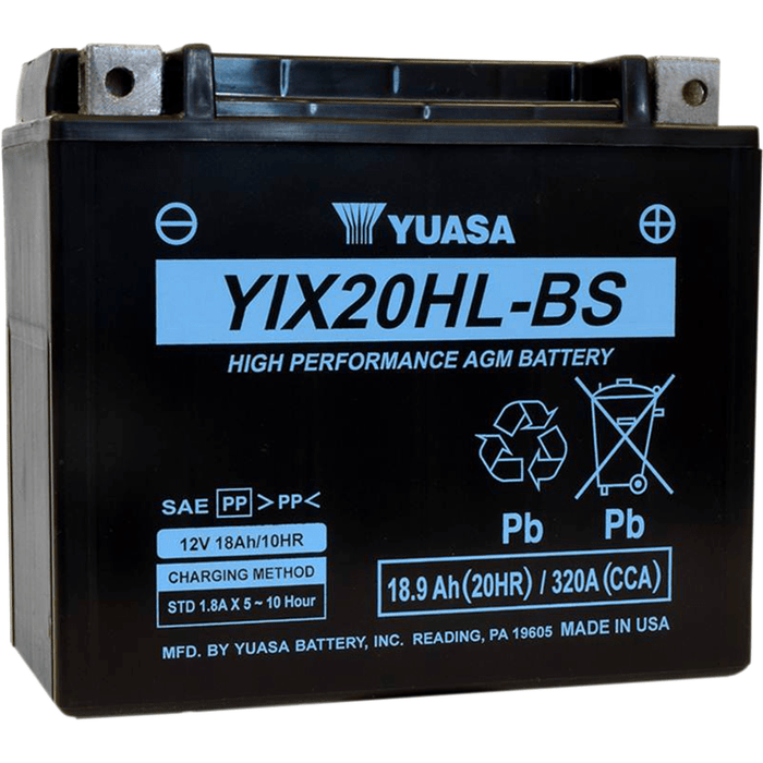 High Performance Agm Maintenance-Free Battery By Yuasa