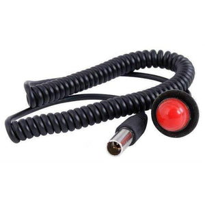 Hole Mount Steering Wheel Push To Talk (Ptt) With Coil Cord  For Car Harnesses by Rugged Radios PTT-HM 010387998591 Rugged Radios