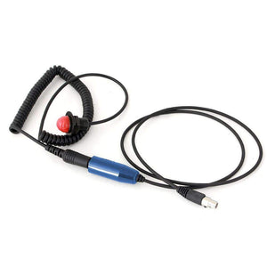 Hole Mount Steering Wheel Quick Disconnect Push To Talk (Ptt) Kit For Intercoms by Rugged Radios PTT-HM-QD-KIT 01038799853802 Rugged Radios