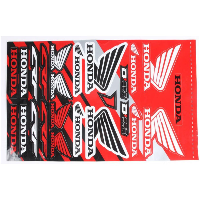 Honda Decal Sheet By D'Cor