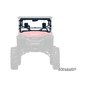 Honda Pioneer 1000 / 1000-5 Scratch Resistant Flip Down Windshield by SuperATV FDWS-H-PIO1K-70 Folding Windshield FDWS-H-PIO1K-70 SuperATV