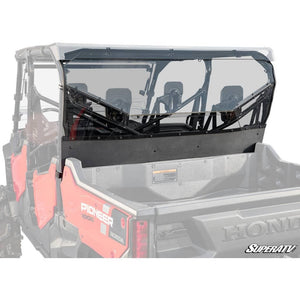 Honda Pioneer 1000-6 Rear Windshield by SuperATV RWS-H-PIO1K6-76 Rear Windshield RWS-H-PIO1K6-76 SuperATV