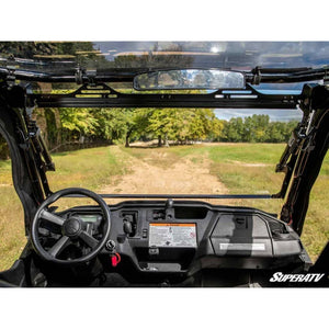 Honda Pioneer 1000 MaxDrive Power Flip Windshield by SuperATV PFWS-H-PIO1K-70 Folding Windshield PFWS-H-PIO1K-70 SuperATV