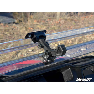 Honda Pioneer 1000 Scratch-Resistant Flip Windshield by SuperATV FWS03-001-70 Folding Windshield FWS03-001-70 SuperATV